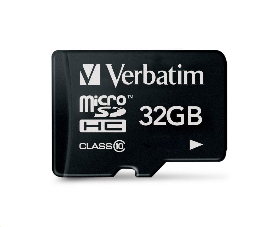 Levně VERBATIM MicroSDHC karta 32GB Premium, U1