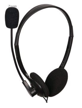 Levně GEMBIRD sluchátka s mikrofonem MHS-123, černá