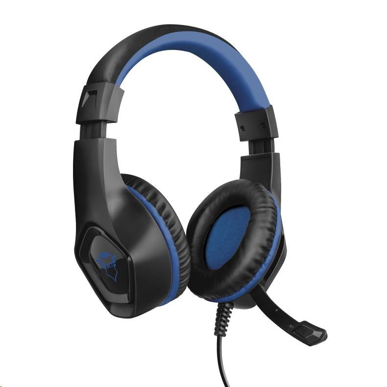 TRUST sluchátka GXT 404B RANA GAMING HEADSET PS4 blue
