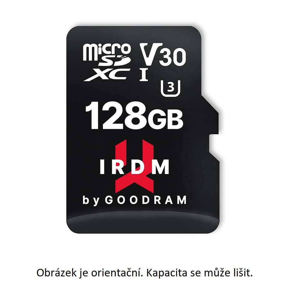 Levně GOODRAM microSDXC karta 64GB IRDM (R:100/W:70 MB/s), UHS-I Class 10, U3, V30 + Adapter