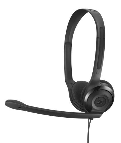 Značka SENNHEISER - SENNHEISER PC 5 CHAT black (černý) headset - oboustranná sluchátka s mikrofonem