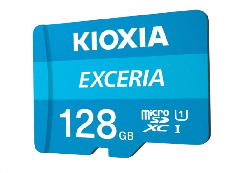 Levně KIOXIA Exceria microSD card 128GB M203, UHS-I U1 Class 10