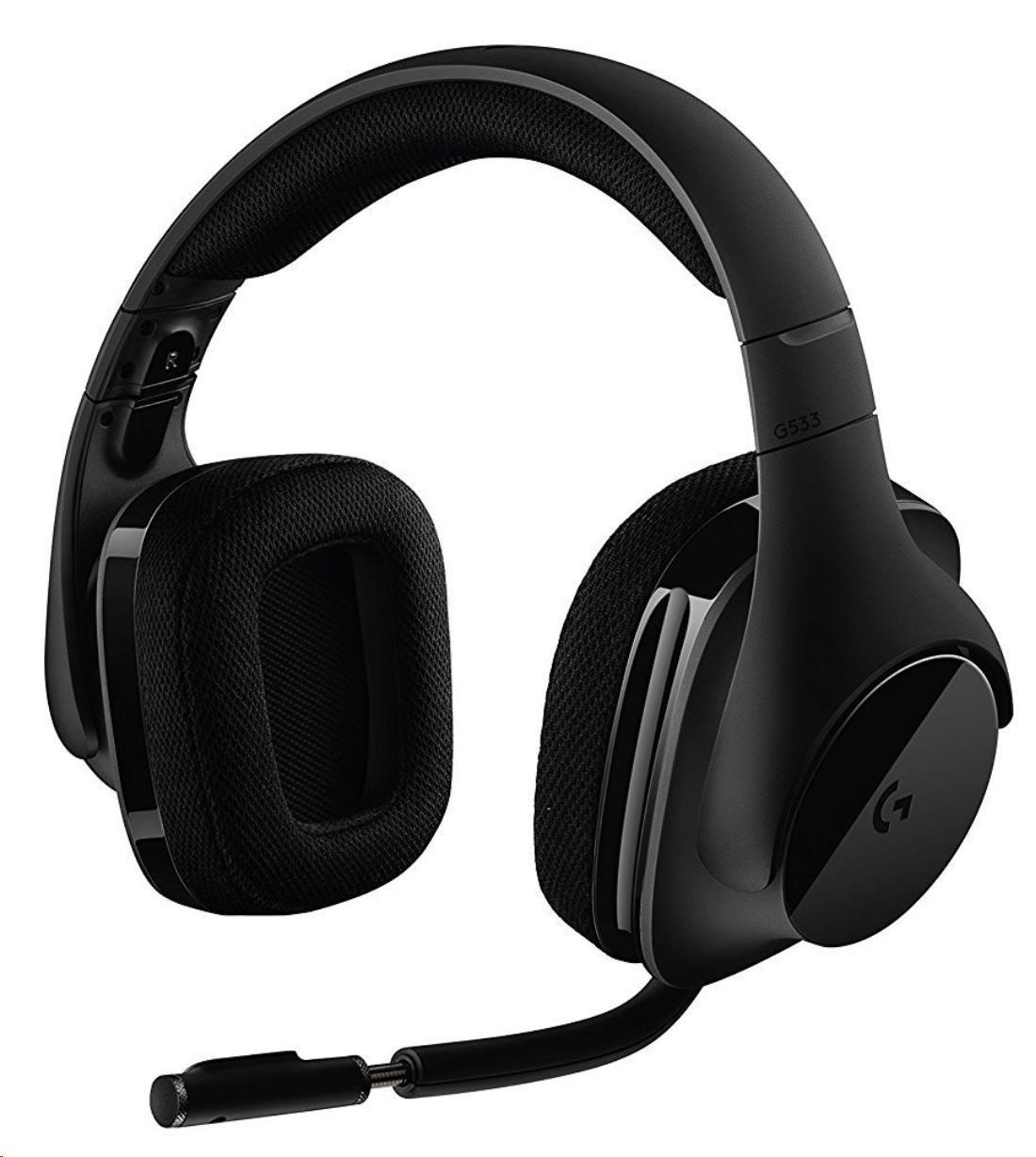 Levně Logitech herní sluchátka G533, Wireless Gaming Headset