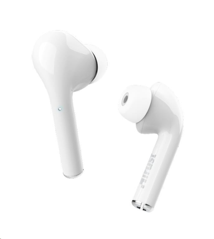 Levně TRUST sluchátka NIKA Touch Bluetooth Wireless Earphones, white/bílá