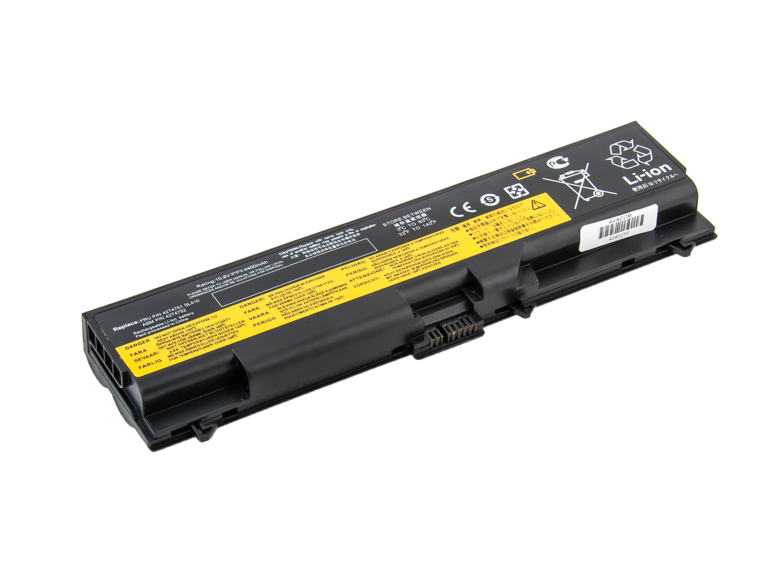 AVACOM baterie pro Lenovo ThinkPad T410/SL510/Edge 14", Edge 15" Li-Ion 10, 8V 4400mAh