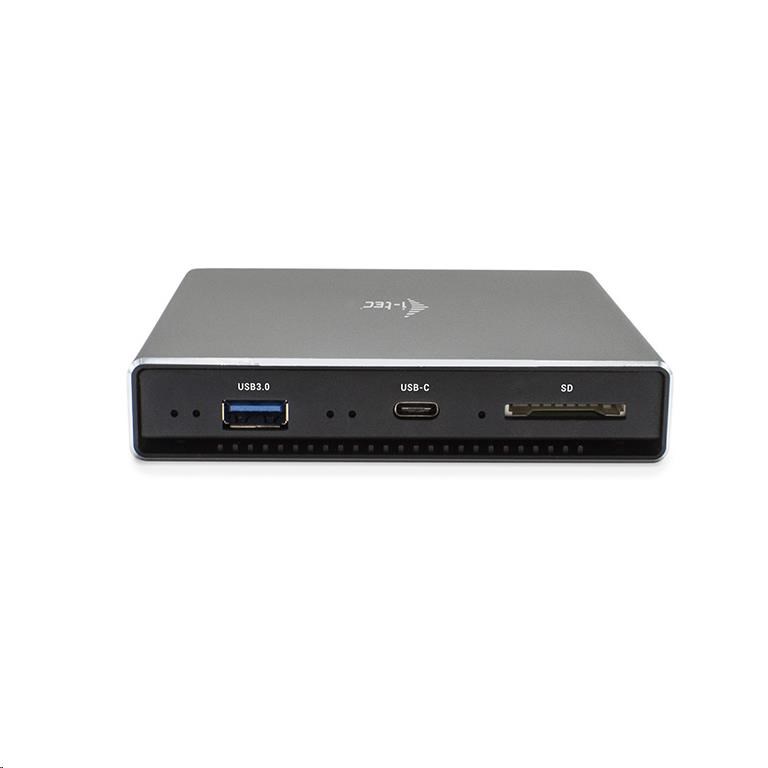 I-TEC USB-C Storage Docking Station 4K HDMI, Power Delivery 85W