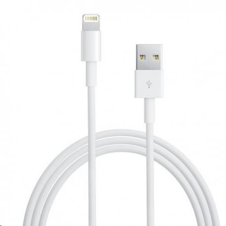 Levně APPLE USB kabel s lightning konetorem - bílý (bulk balení) 1m