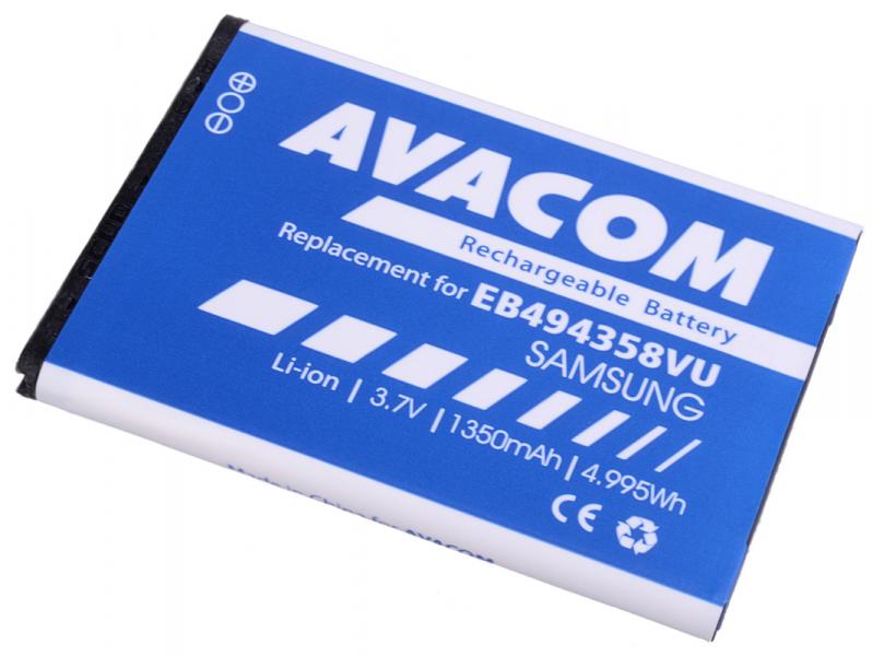 AVACOM baterie do mobilu Samsung S5830 Galaxy Ace Li-Ion 3, 7V 1350mAh (náhrada EB494358VU)