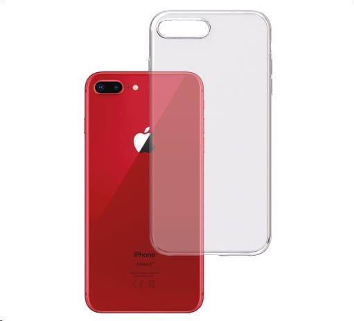 Levně 3mk ochranný kryt Clear Case pro Apple iPhone 7 Plus, 8 Plus, čirý
