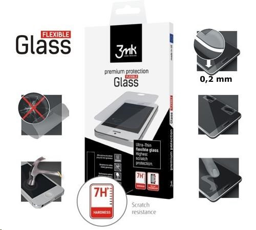 Levně 3mk hybridní sklo FlexibleGlass pro Huawei Nova 5T