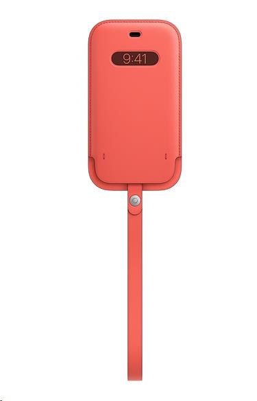 APPLE iPhone 12 | 12 Pro Leather Sleeve with MagSafe - Pink Citrus
