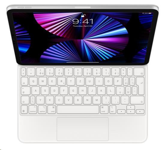 Levně APPLE Magic Keyboard for iPad Pro 11-inch (3rd generation) and iPad Air (4th generation) - Czech - White