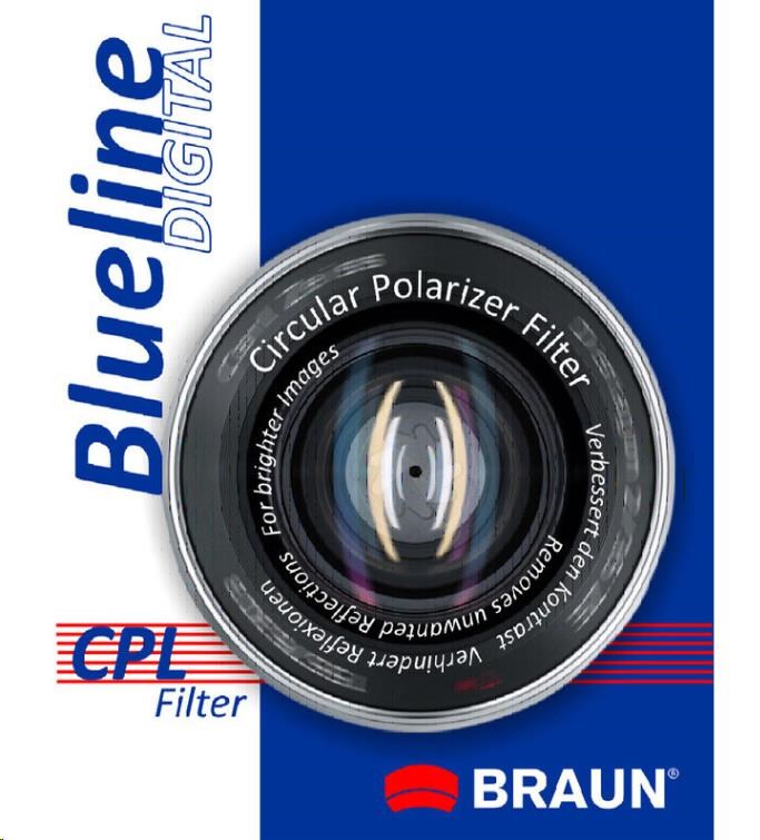 Levně Braun C-PL BlueLine polarizační filtr 46 mm