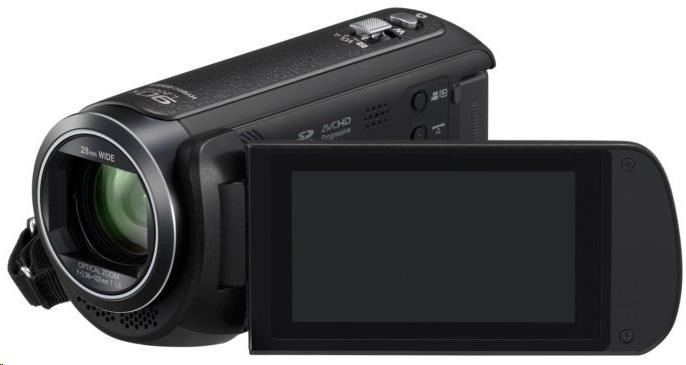 Levně Panasonic HC-V380 (Full HD kamera, 1MOS, 50x zoom od 28mm, 3" LCD, Wi-Fi)