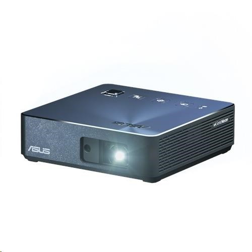 ASUS PROJEKTOR LED - ZenBeam S2 - 1280x720 - USB-C Portable, 500 lumens, Built-in 6000mAh battery, Auto F, MODRÝ
