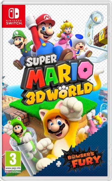 SWITCH Super Mario 3D World + Bowser\'s Fury