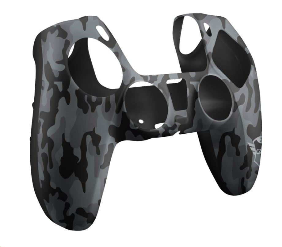 TRUST Obal na ovladač GXT 748 Controller Silicone Sleeve PS5, black camo