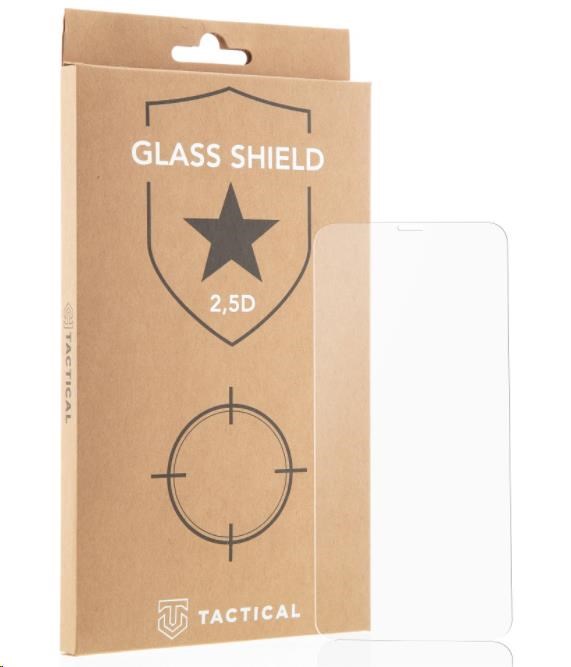 Levně Tactical Glass Shield 2.5D sklo pro iPhone 12 / 12 Pro Clear