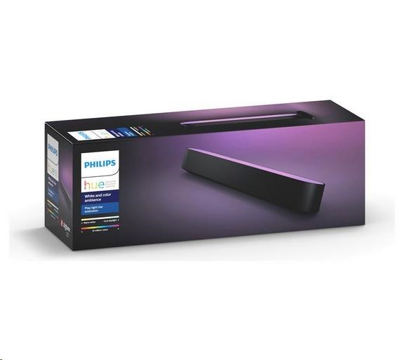 Fotografie produktu: PHILIPS PLAY COL Hue White and color ambiance, jedna lišta pro rozšíření, Černá