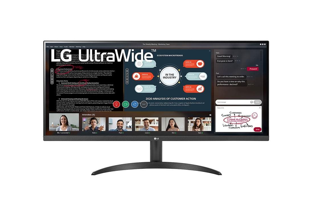 LG MT IPS LCD LED 34" 34WP500 - IPS panel, 2560x1080, 21:9, 5ms, 2xHDMI