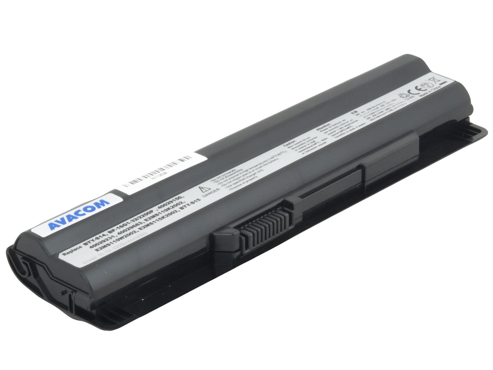 AVACOM baterie pro MSI MegaBook CR650/CX650/GE620 Li-Ion 11, 1V 5200mAh