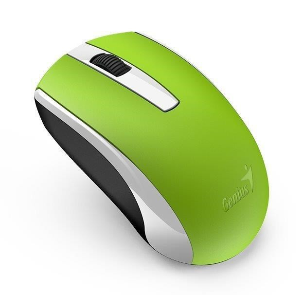 Levně GENIUS myš ECO-8100/ 1600 dpi/ dobíjecí/ bezdrátová/ zelená