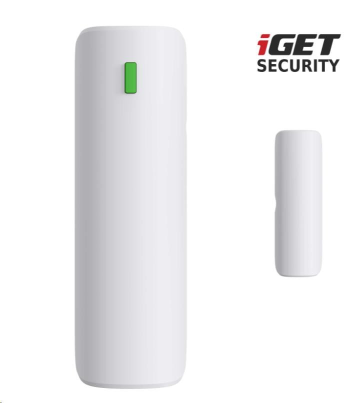 Levně iGET SECURITY EP4 - Bezdrátový magnetický senzor pro dveře/okna pro alarm iGET SECURITY M5