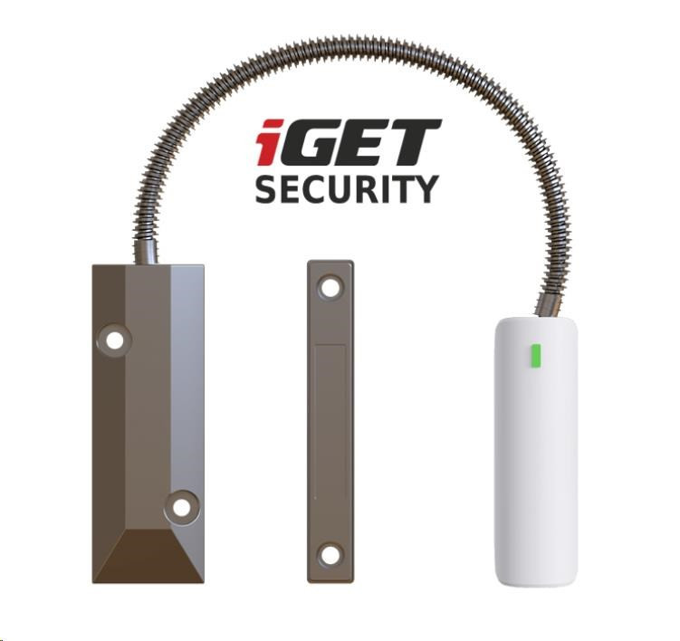 Levně iGET SECURITY EP21 - Bezdrátový magnetický senzor pro železné dveře/okna/vrata pro alarm iGET SECURITY M5